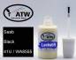 Preview: Saab, Black, 41U / WA8555: 20ml Lackstift, von ATW Autoteile West.